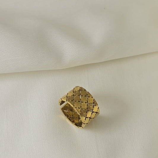 Sparkle Bangle & Ring Set (Adjustable Ring)