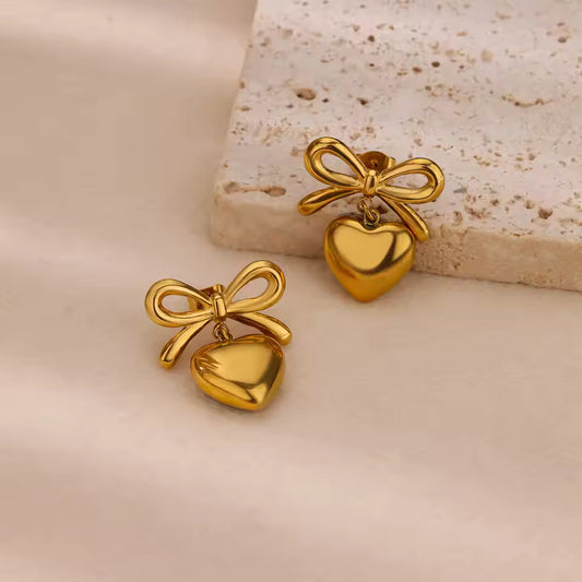 Gift Heart Shaped Earings