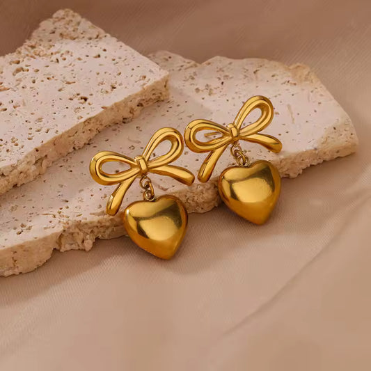 Gift Heart Shaped Earings