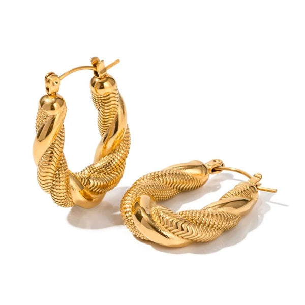 Gold Plated Braided Style Bali