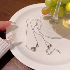 Silver Heart Necklace