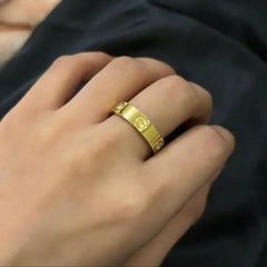 Stainless Steel Cartier Ring