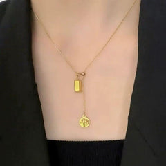 Golden Bar Necklace