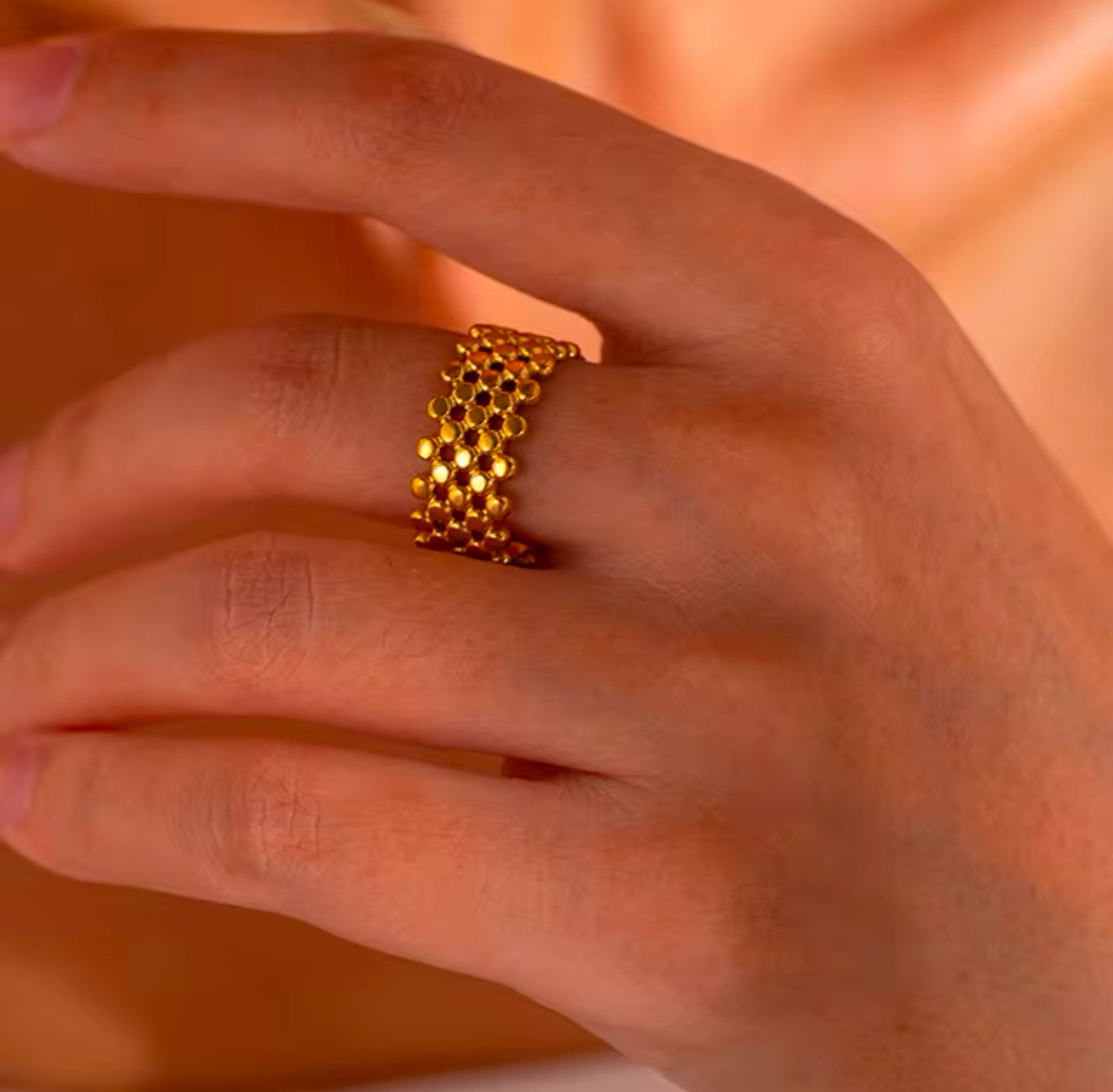 Rowena Adjustable Ring