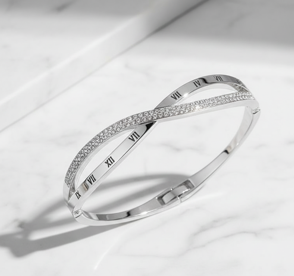 Roman Crossover Hand Bracelet