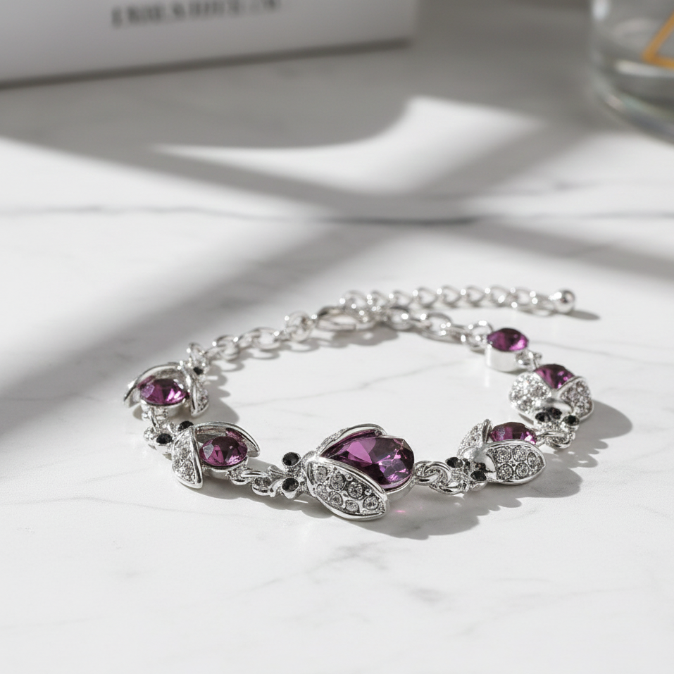 Rose Hand Bracelet Openable