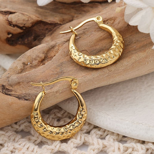 Gold Plated Irregular Circle Bali