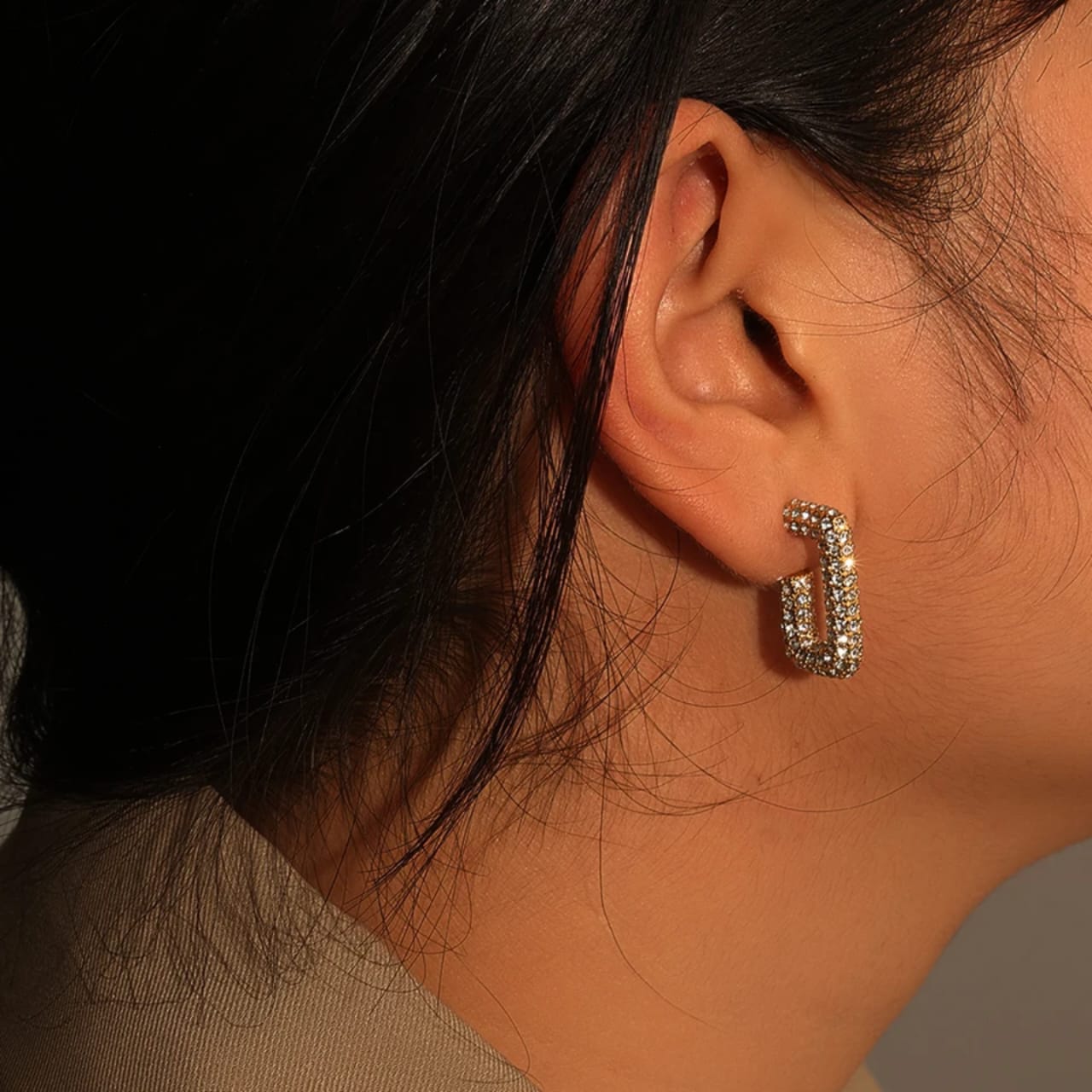 Cubic Zirconia Hoop