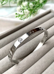 Silver Cartier Bracelet