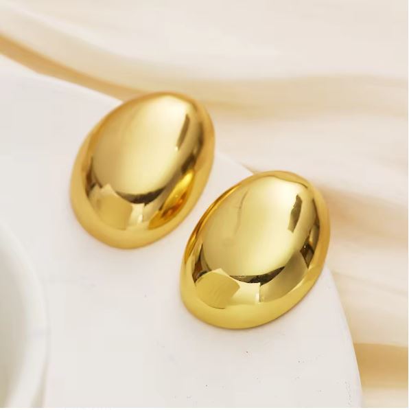 Gold Plated Korean Style Earrings