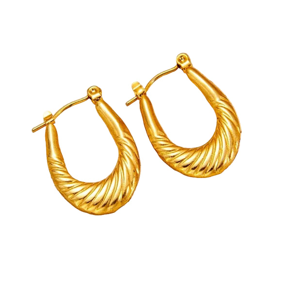 Gold Plated Wings Circle Bali