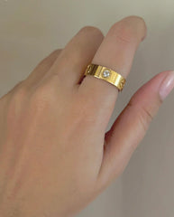 Stainless Steel Cartier Ring