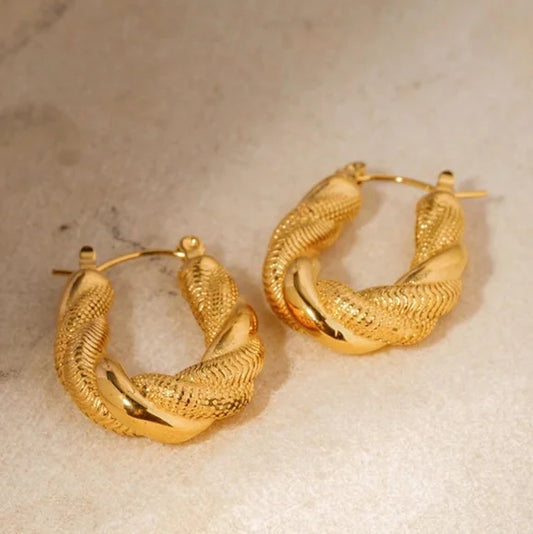 Gold Plated Braided Style Bali